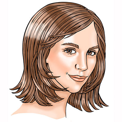 Défoncer les cheveux | Postiche avant | cheveux humains | Frontal RH