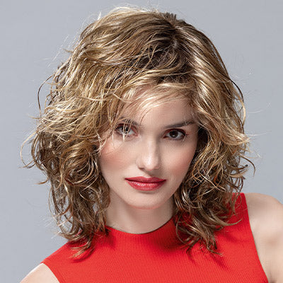 Ellen Will | Perruque de cheveux synthétiques | Partie mono de plage