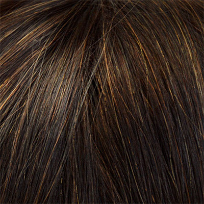 Défoncer les cheveux | Postiche haut de la tête | cheveux humains | Grenade Longue RH