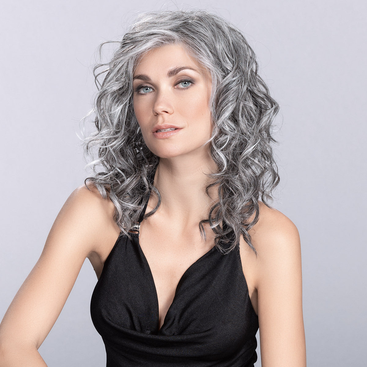 Ellen Will | Perruque de cheveux synthétiques | Partie mono du paradis