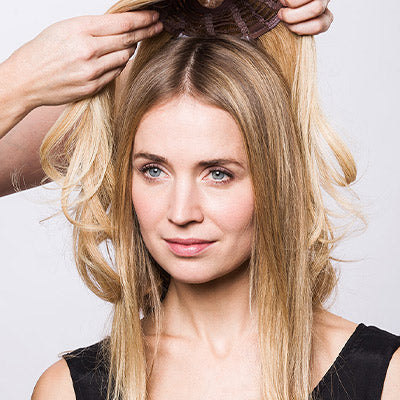 Dening Hair | Oberkopfhaarteil | Echthaar | Malaga RH