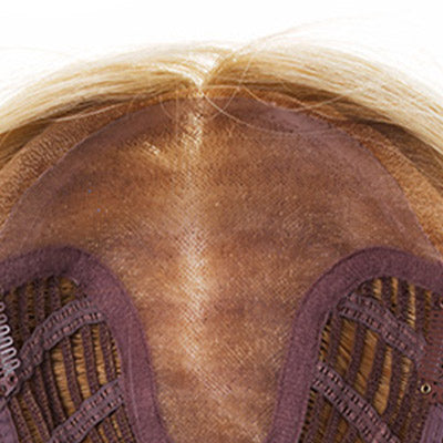 Défoncer les cheveux | Postiche haut de la tête | cheveux humains | Grenade Longue RH